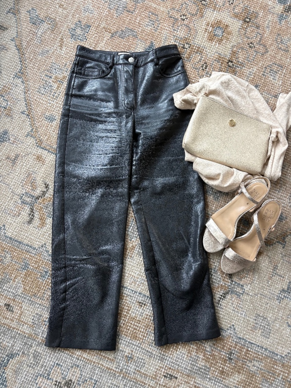 Wilfred Aritzia UnLeather Pant